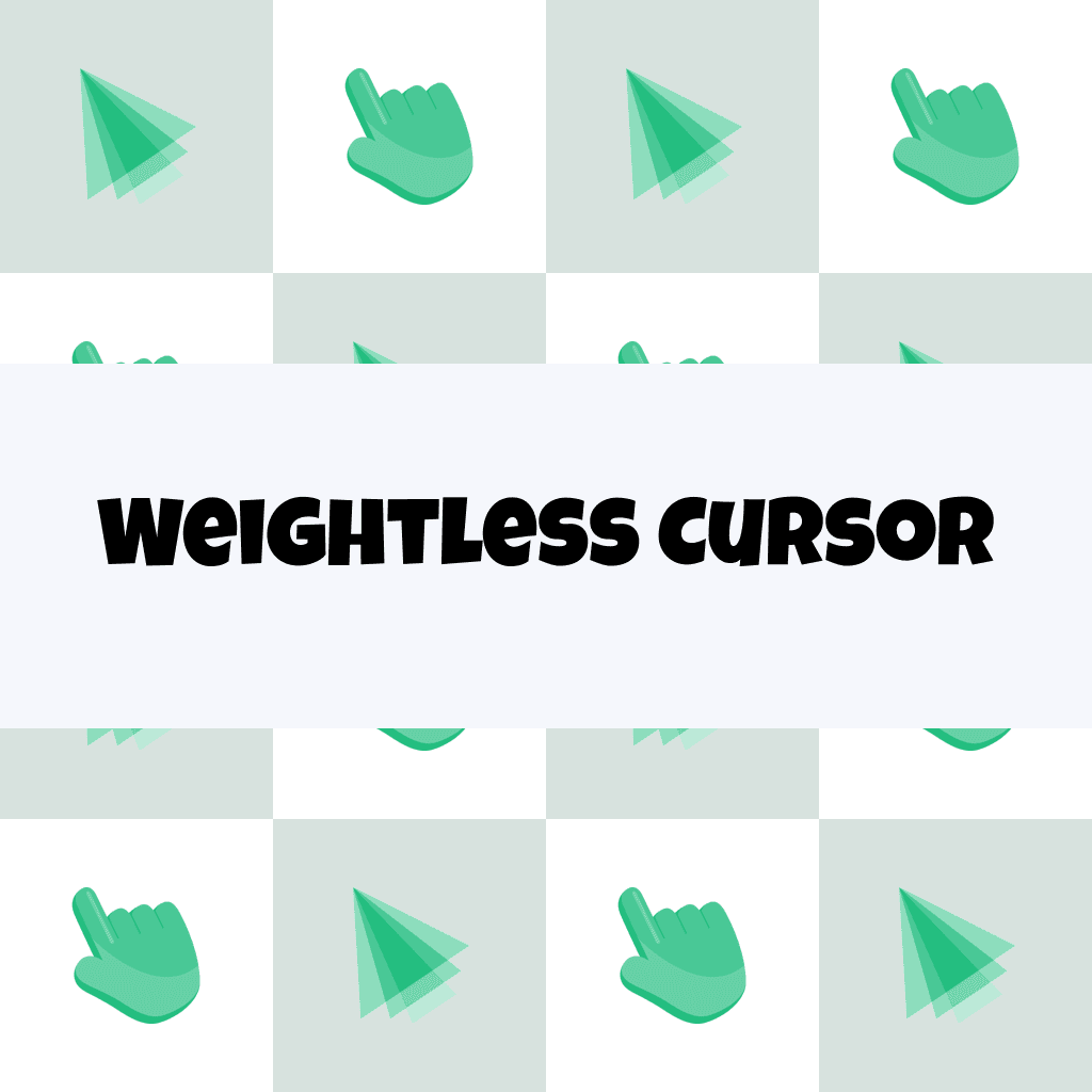 Preview Weightless cursor custom cursor pack